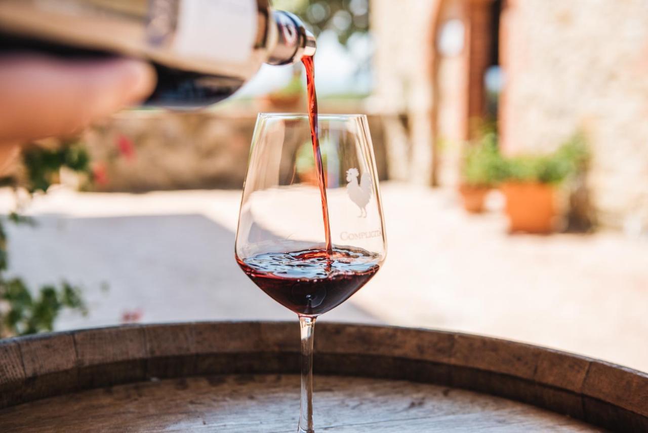 Agriturismo Amina, Winery & Hiking Vagliagli ภายนอก รูปภาพ