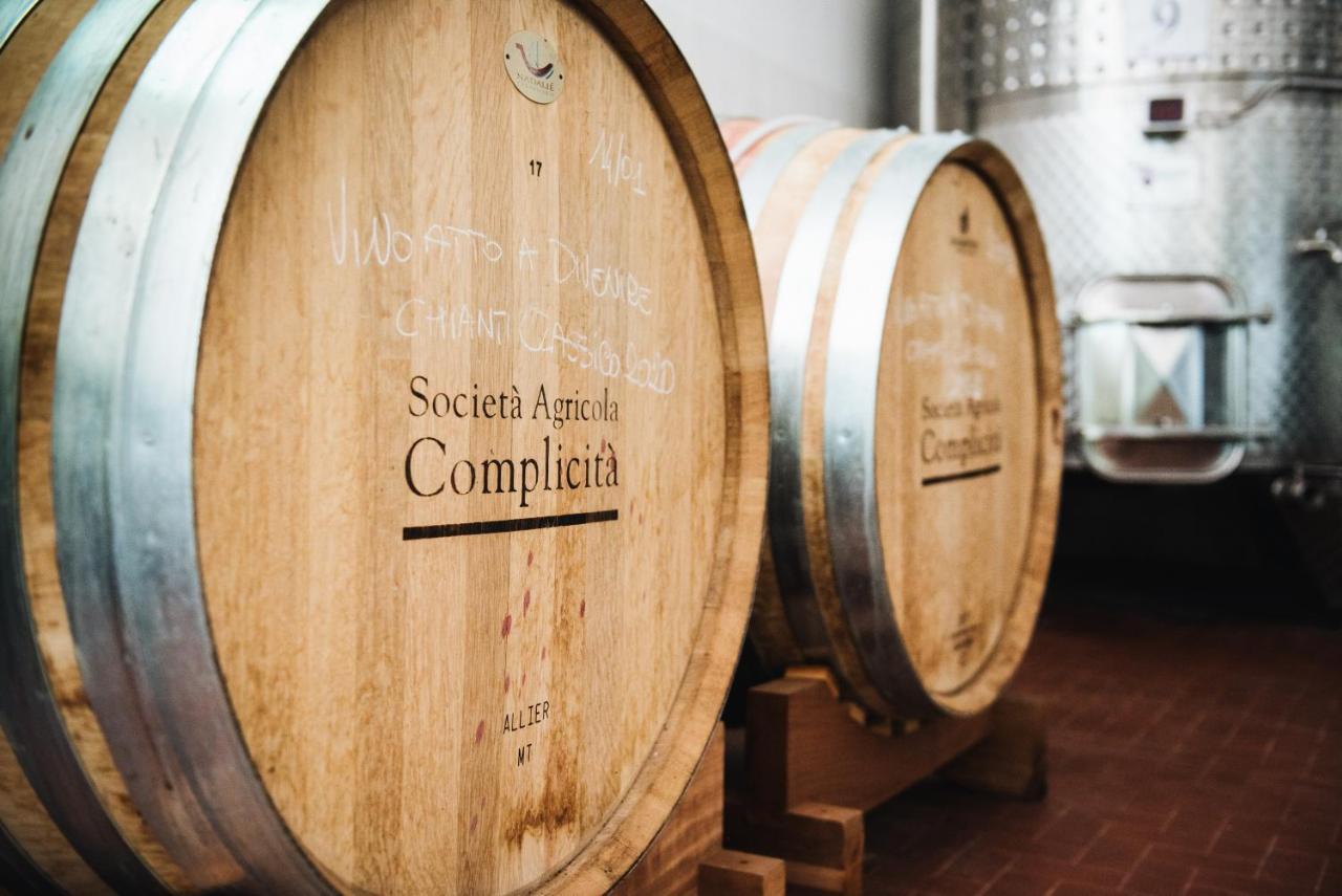 Agriturismo Amina, Winery & Hiking Vagliagli ภายนอก รูปภาพ